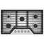 Whirlpool Gas Cooktop in Stainless Steel