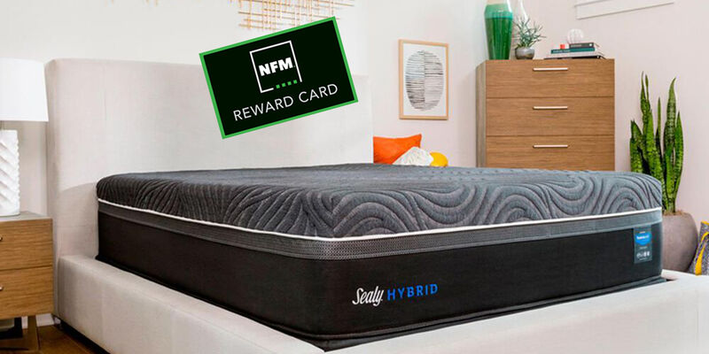 Sealy Premium Silver Chill Hybrid Firm Queen Mattress