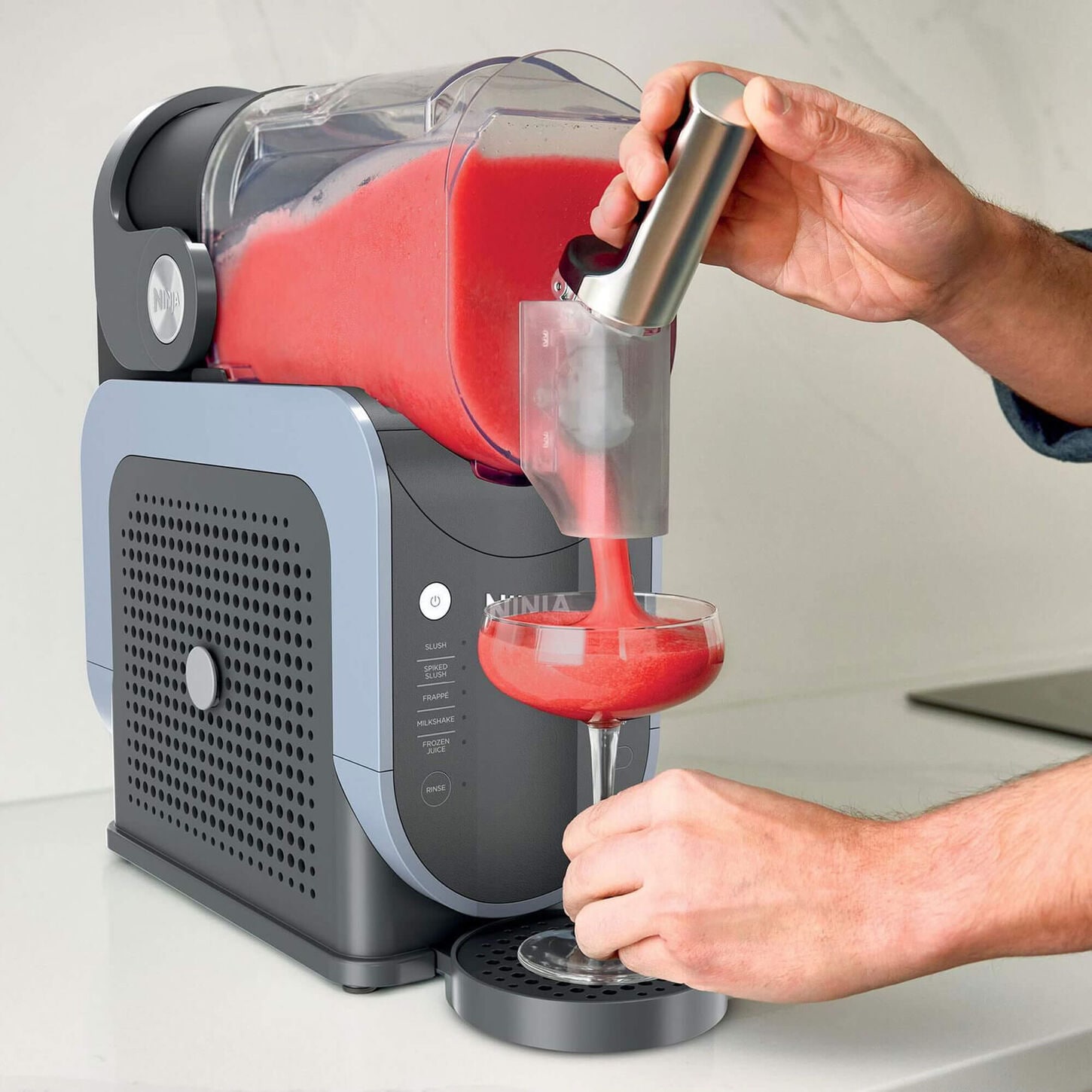 Ninja Slushi Frozen Drink Maker in Artic Blue and Gray