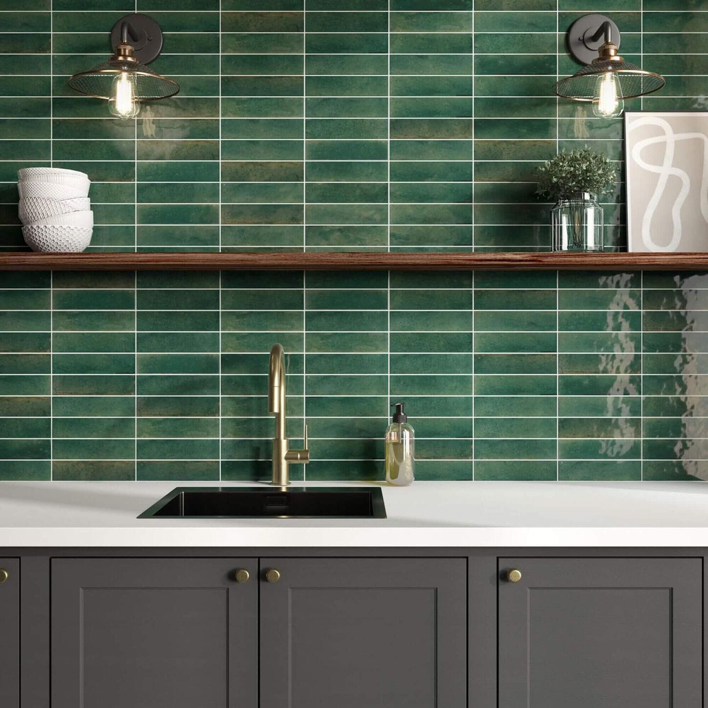 Dal-Tile Remedy Herbal 2" x 10" Porcelain Tile