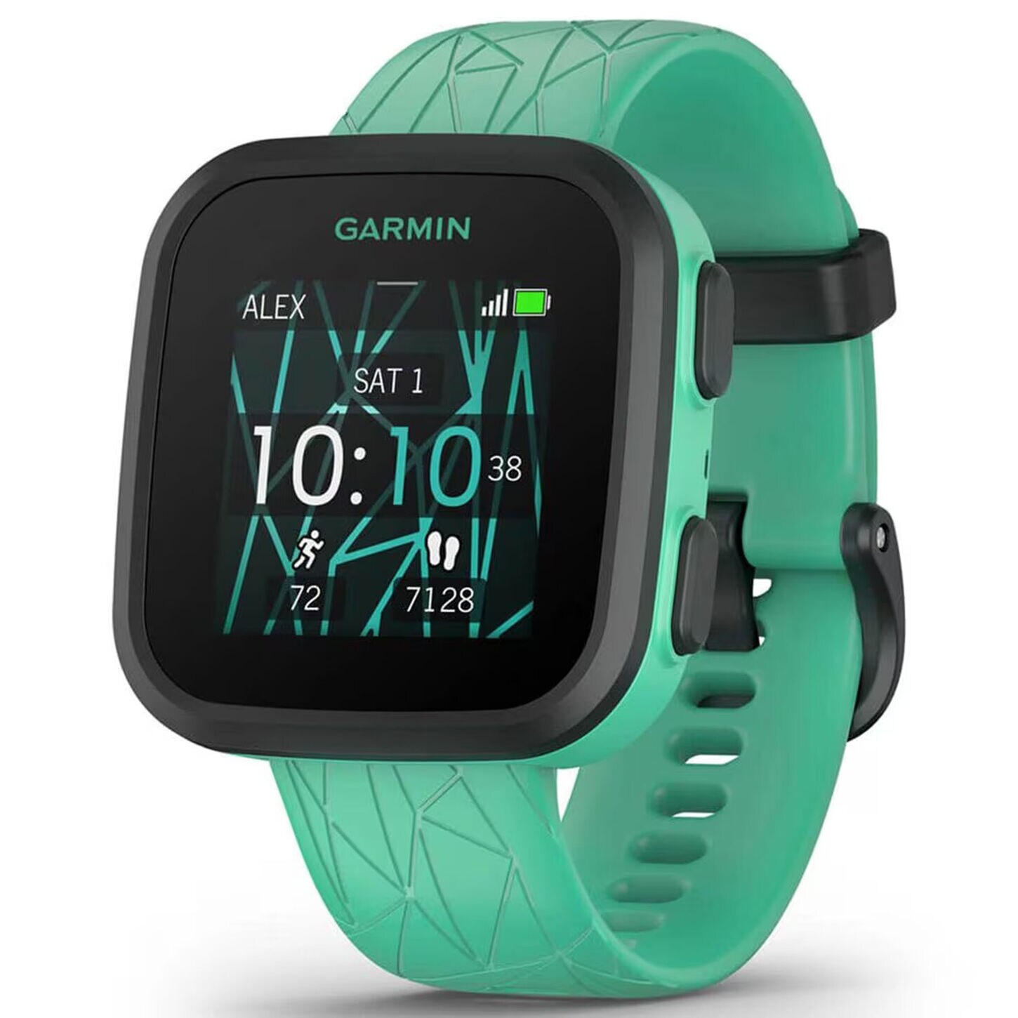 Green Garmin Watch