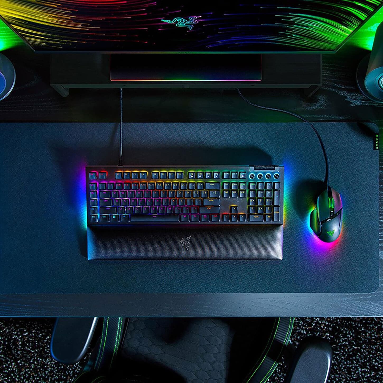 Razer BlackWidow V4 Wired Gaming Keyboard in Black