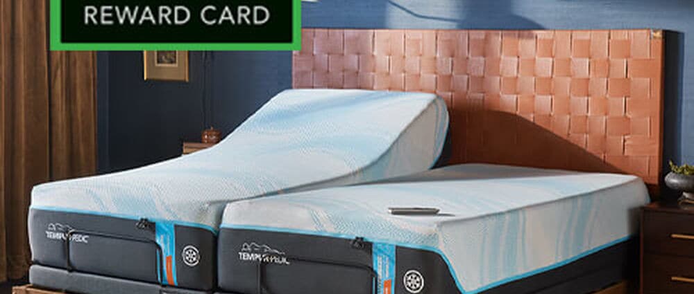 Tempur-Pedic Luxe Breeze 2.0 Firm Mattress with Adjustable Base