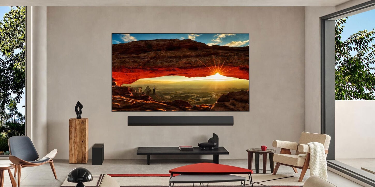 big screen tv and soundbar bundle