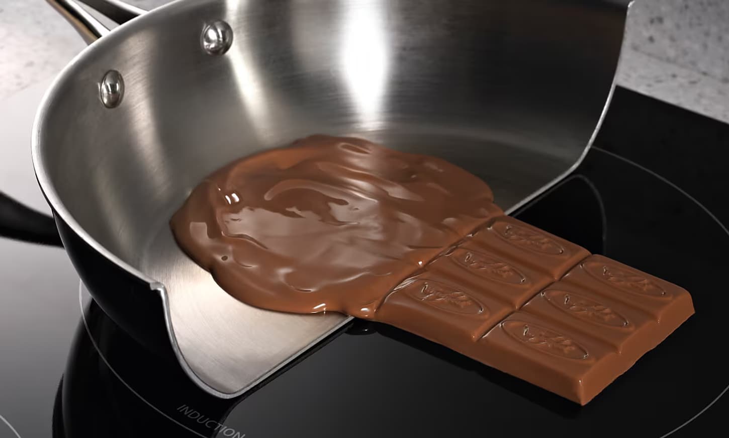 induction range surface image