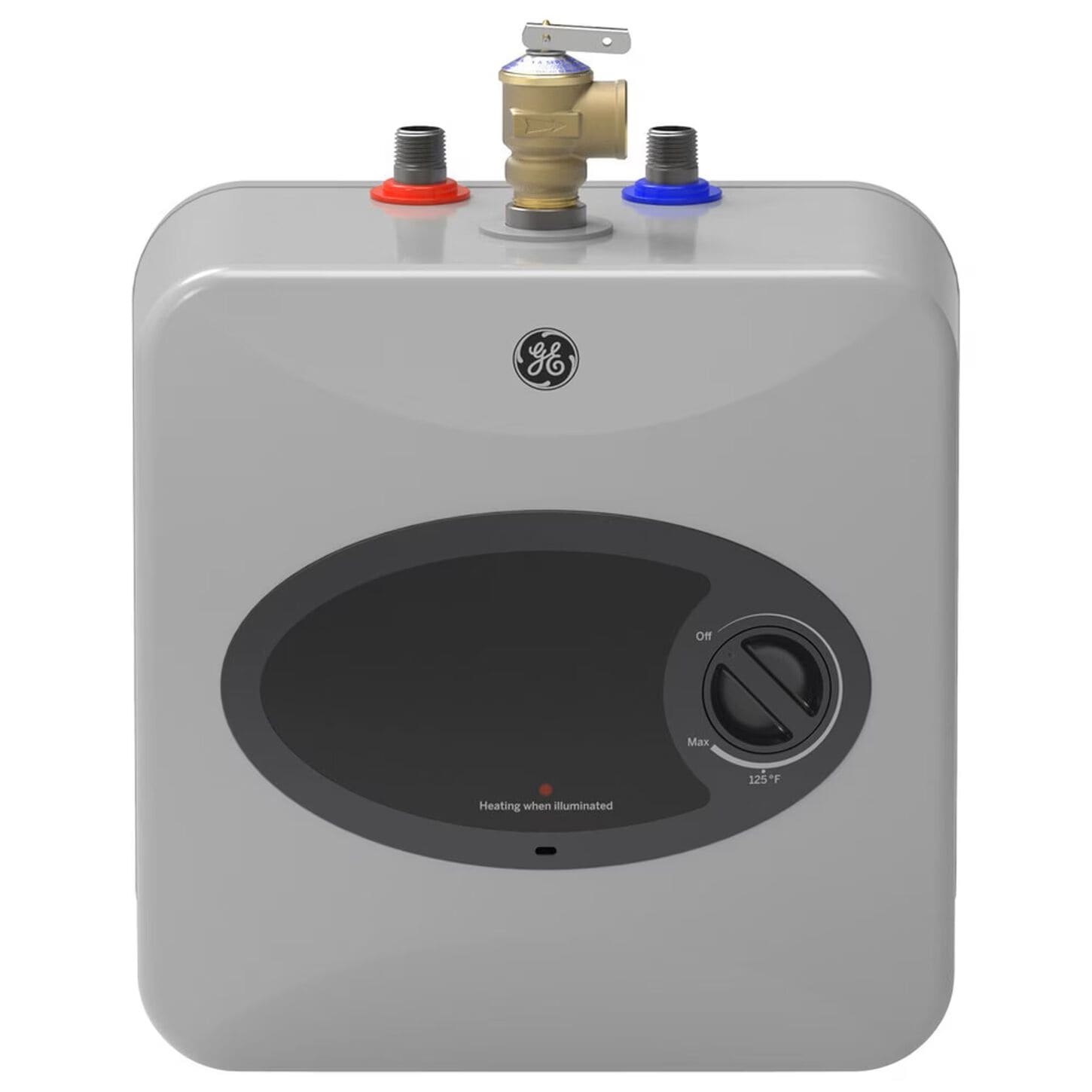 GE Appliances 2.5-Gallon Mini Electric Point of Use Water Heater in Gray