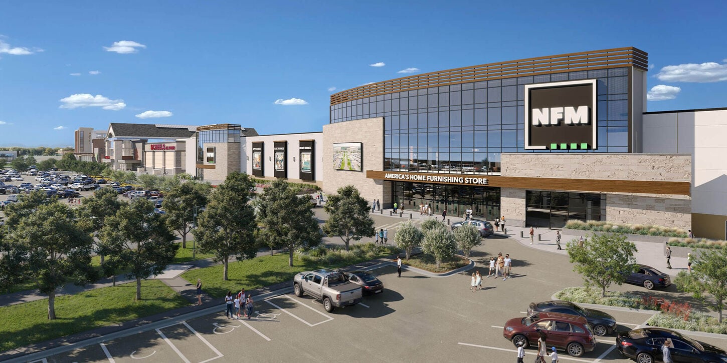 NFM at Cedar Park rendering of exterior of building