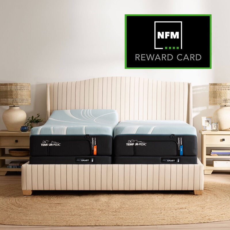 Tempur-Pedic LuxeAdapt Split King Undressed Bed