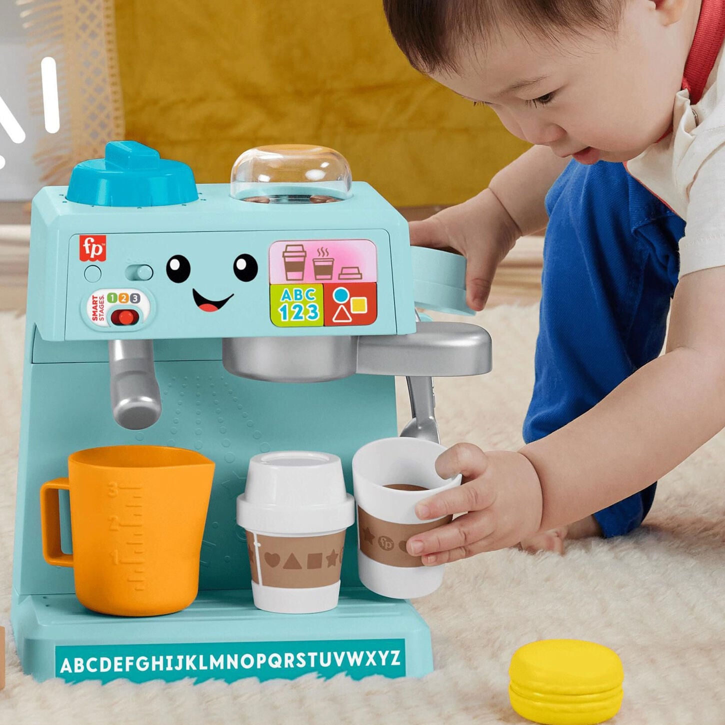 Fisher Price Laugh and Learn Learn and Serve Coffee Cafe Playset