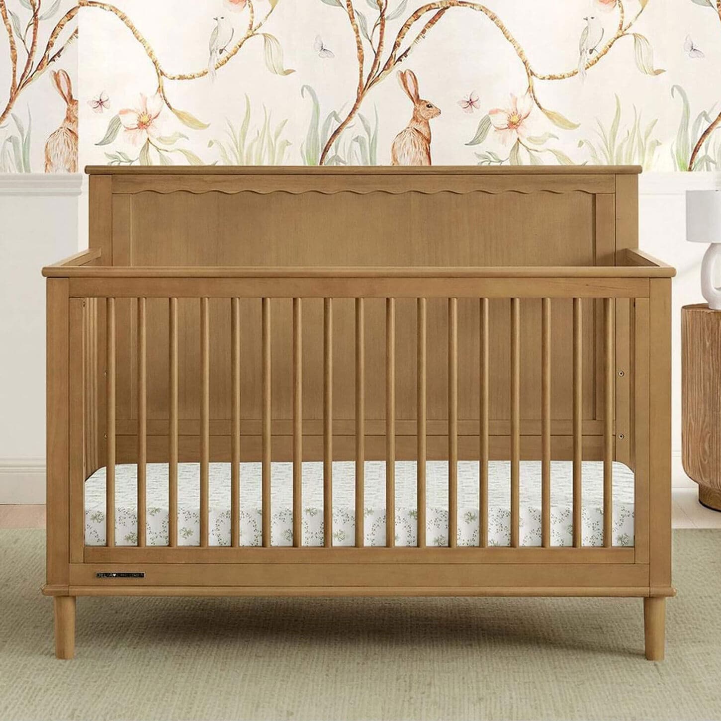 Delta Children Penelope 6-In-1 Convertible Crib in Acorn