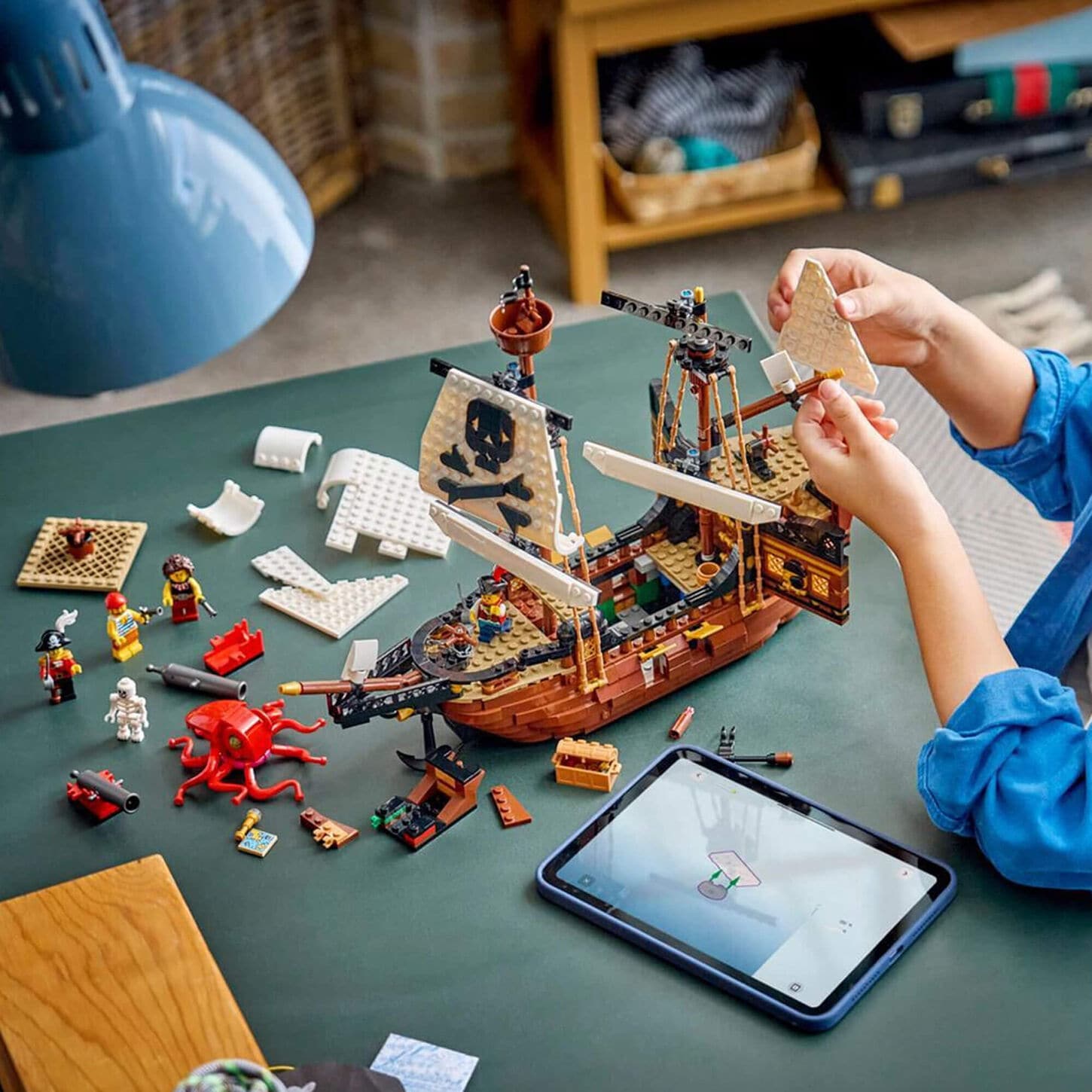 LEGO Creator Iconic Pirate Ship Building Set