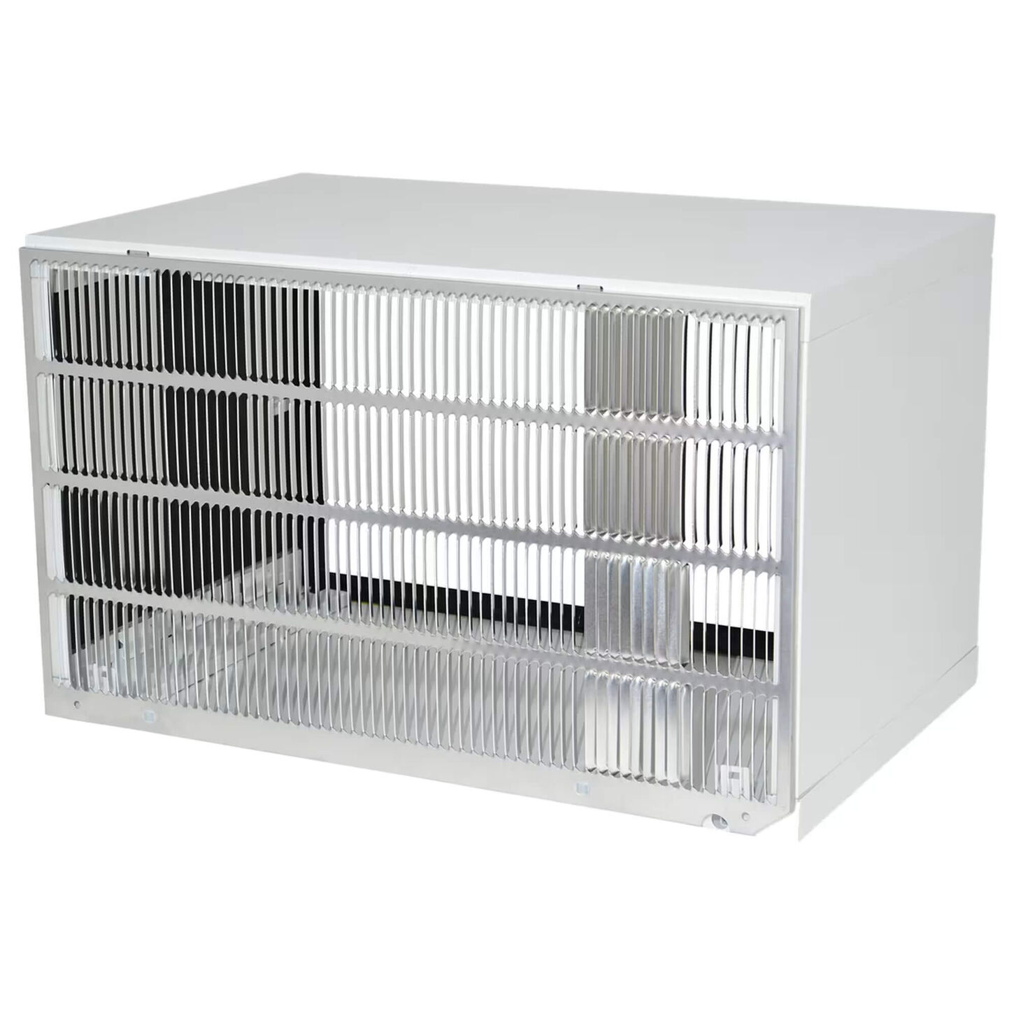 GE Appliances Room Air Conditioner Quick Snap Wall Sleeve in Gray