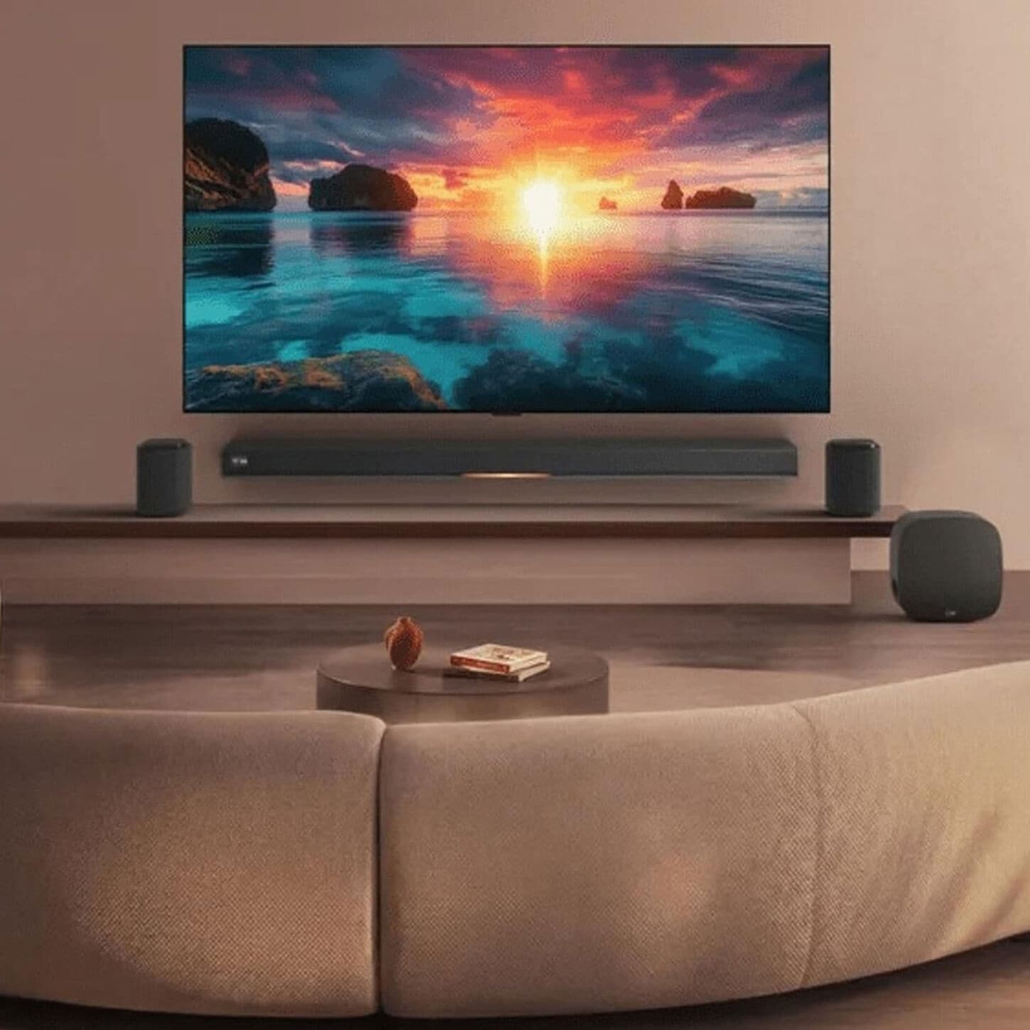 LG 65" Class G6 Series OLED evo AI 4K with Supplied Flush Wall Mount in Black - Smart TV