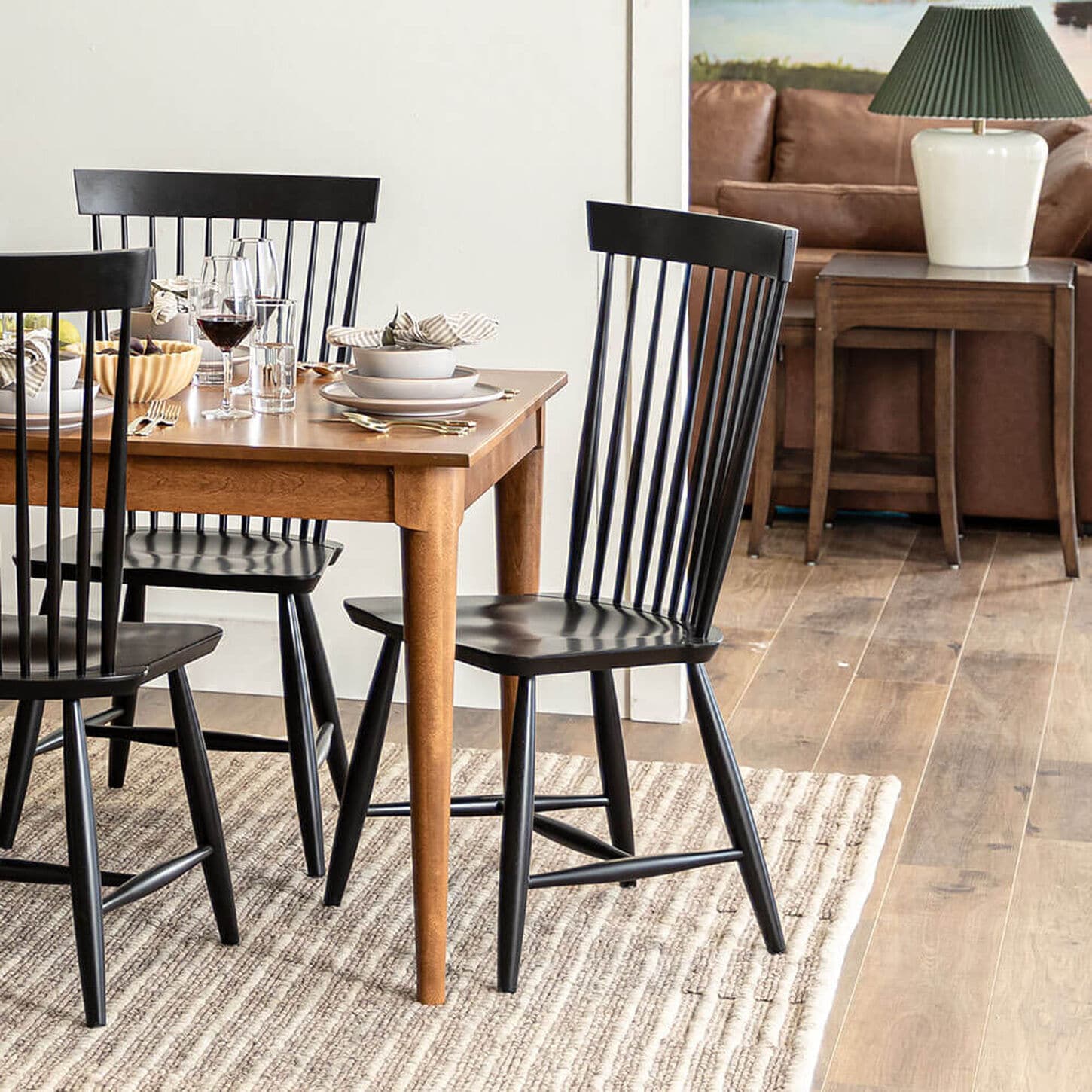 Canadel Side Chair in Black