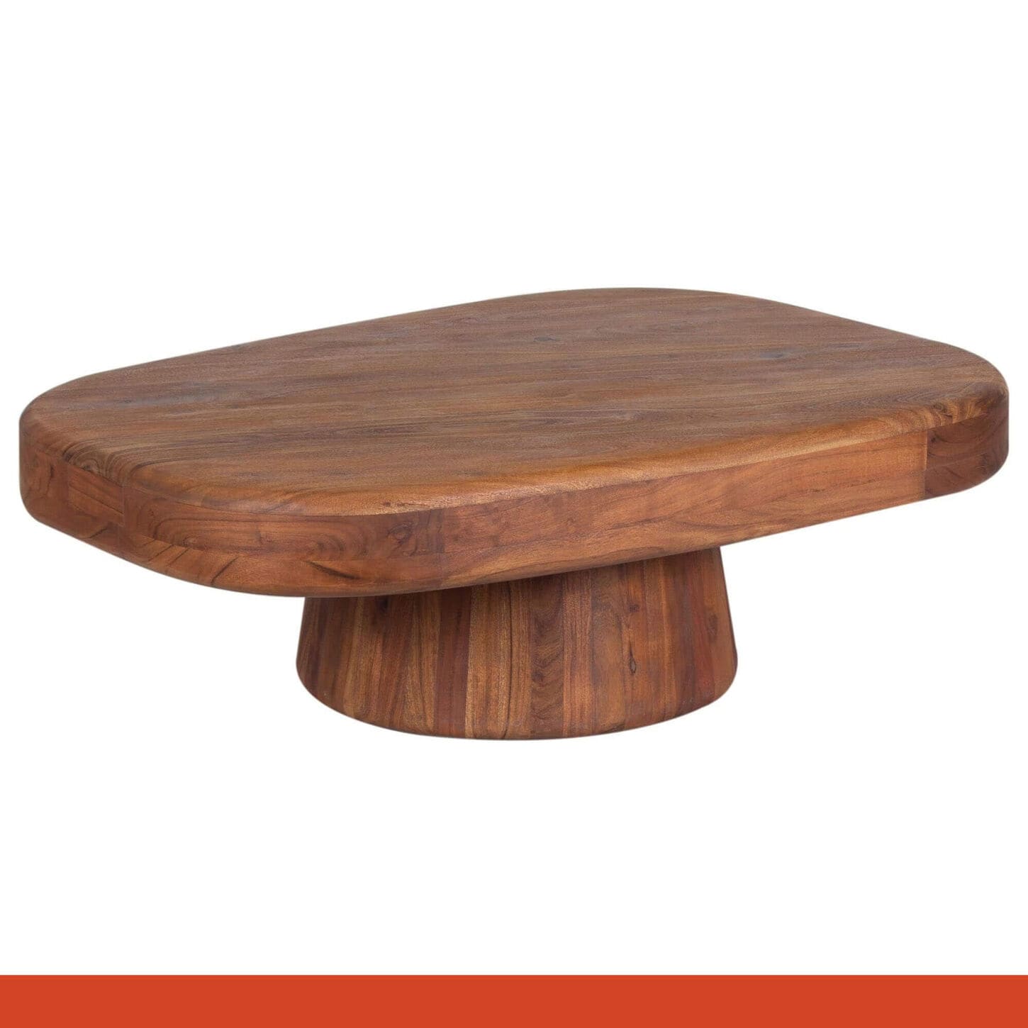 Porter Designs Ekta Coffee Table in Matte Walnut