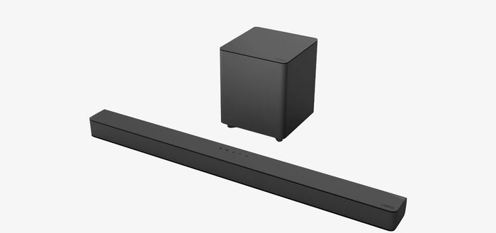 VIZIO 2.1 Channel Soundbar with Wireless Subwoofer in Black