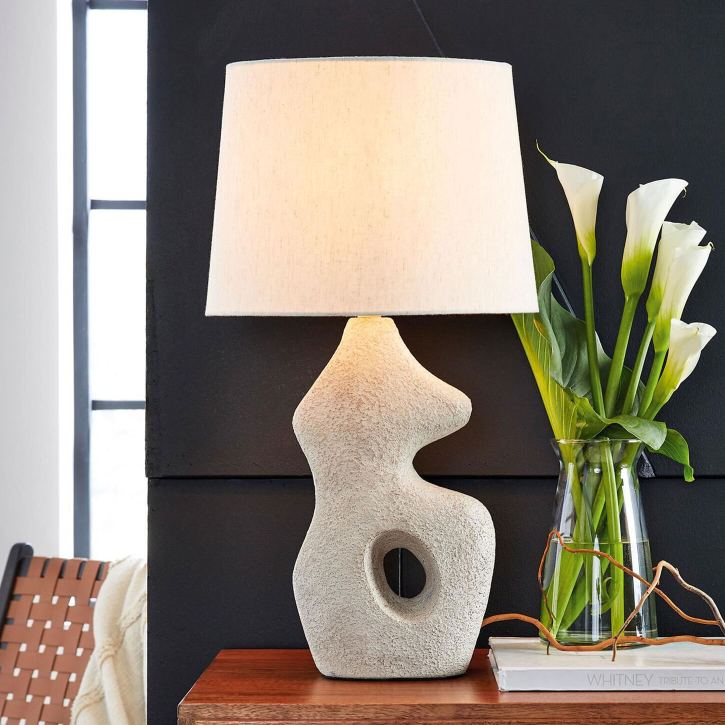 Ashley Chadrich Table Lamp in Antique Beige (Set of 2)