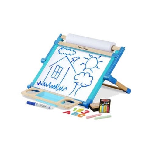 Melissa & Doug Deluxe Double Sided Tabletop Easel
