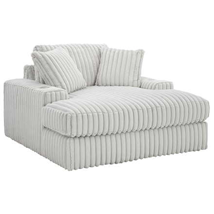 Ashley Stupendous Oversized Chaise in Alloy