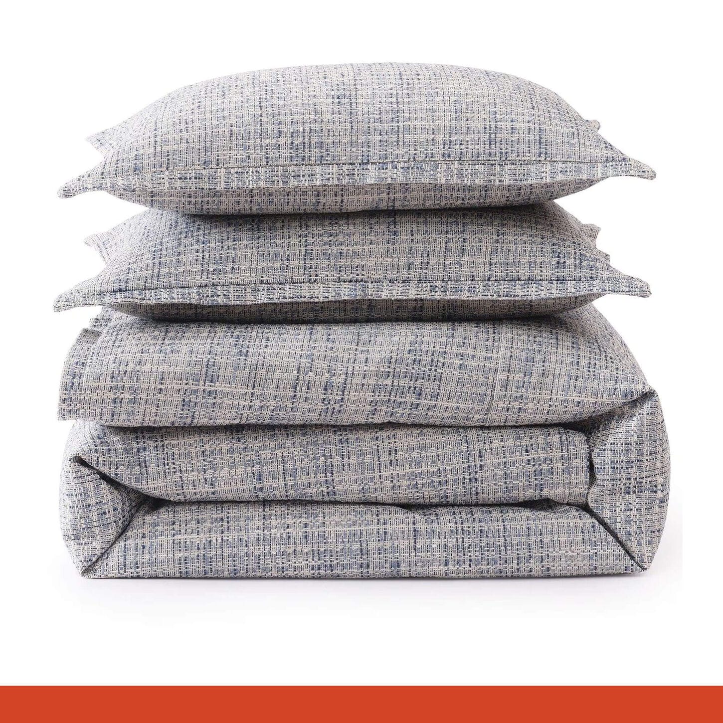 HiEnd Accents Tweed 3-Piece King Comforter Set