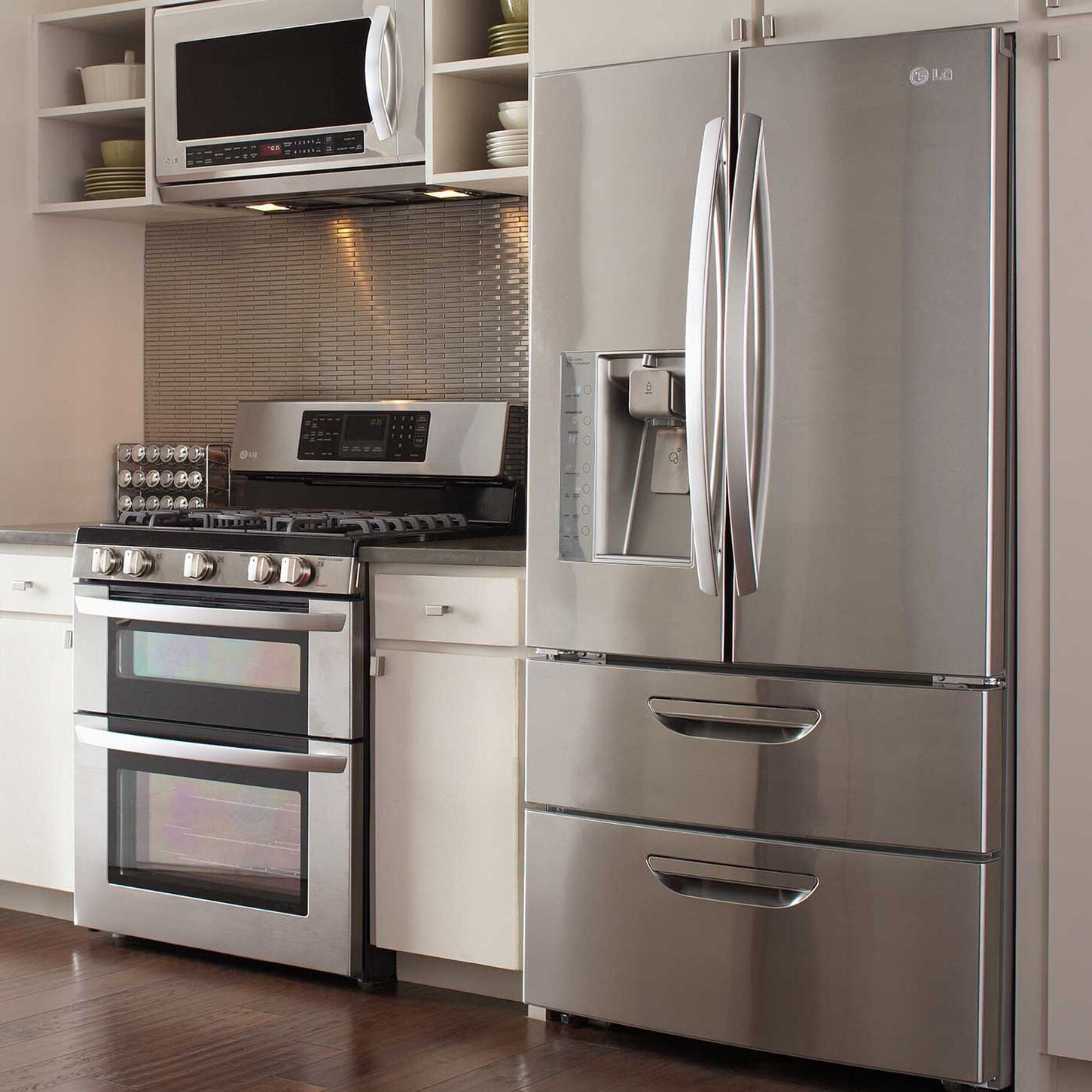 Stainless steel refrigerator