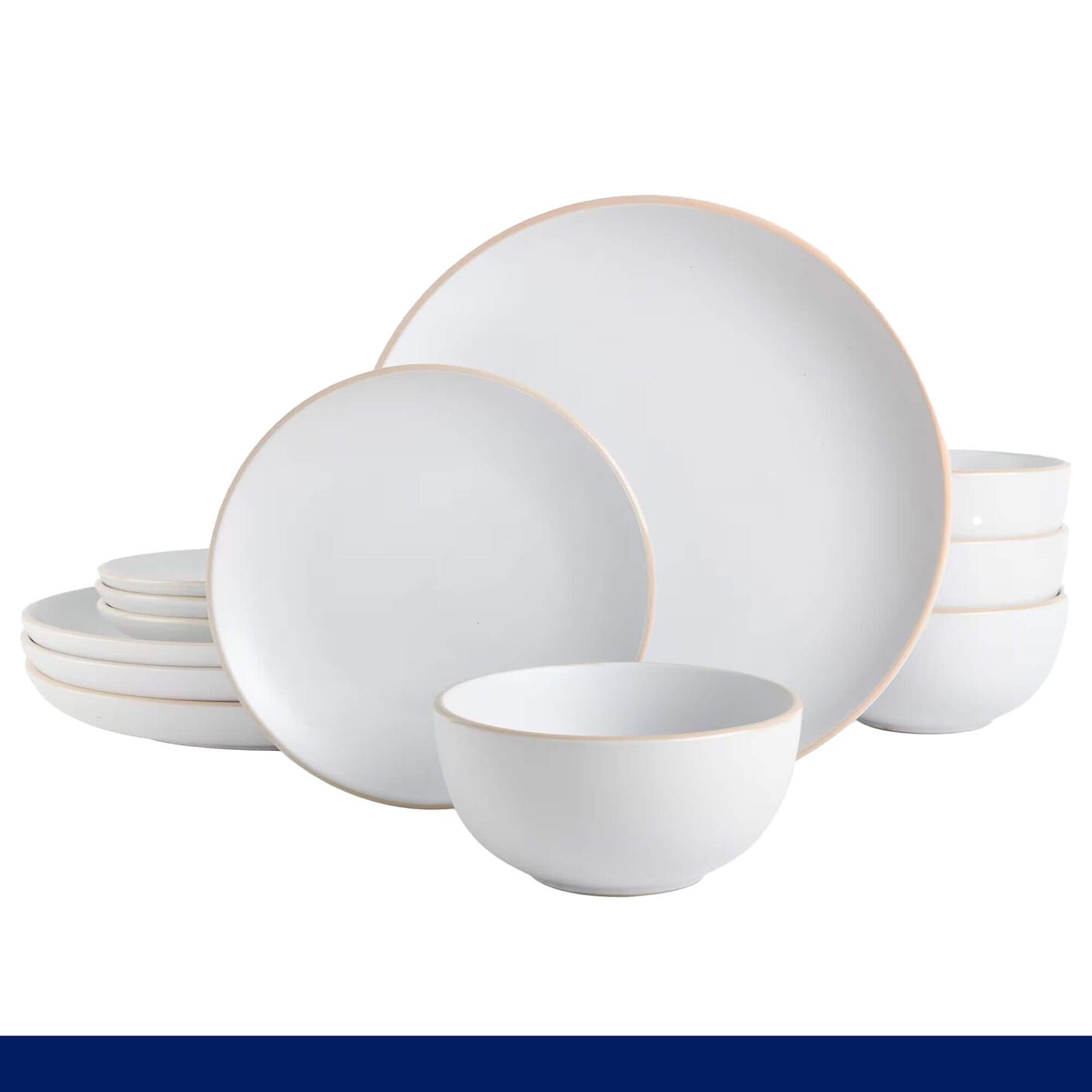 Mikasa Juliana Cream 16 Piece Dinnerware Set