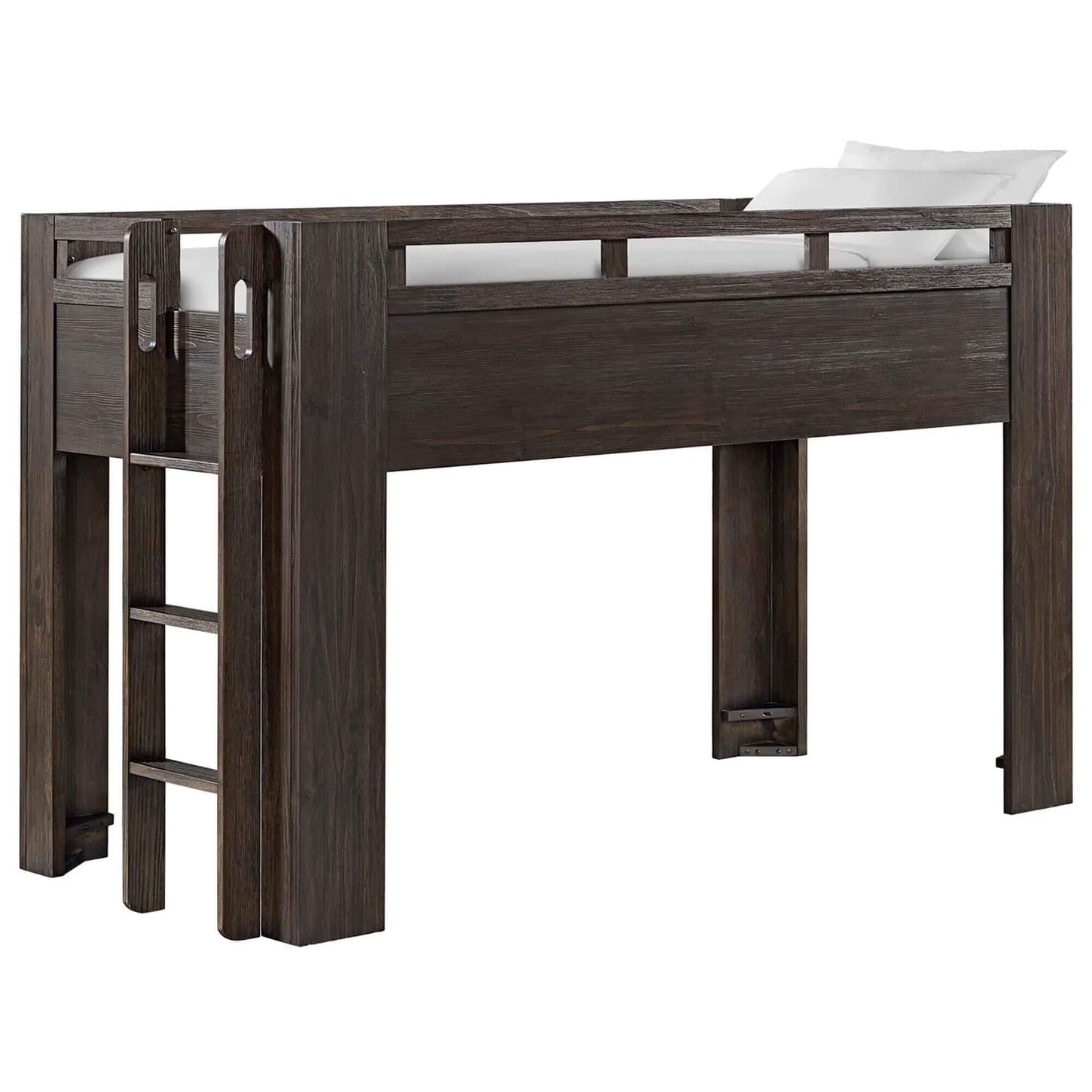 Eastern Shore Bello Twin Low Loft Bed in Cocoa