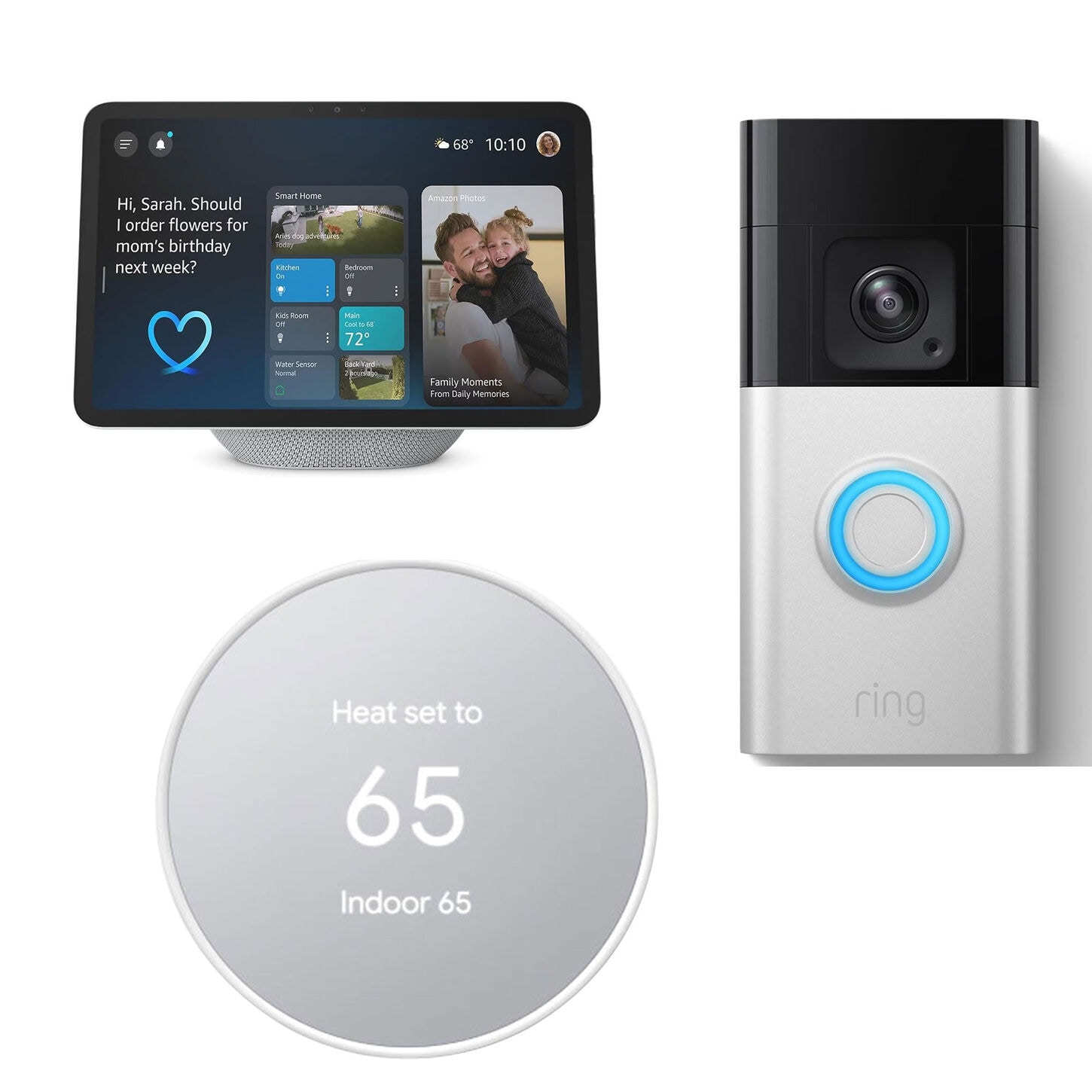 group of smart home devices