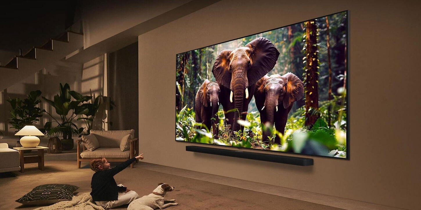 LG 100" Class QNED85A Series AI evo Mini LED 4K Ultra HD in Black - Smart TV