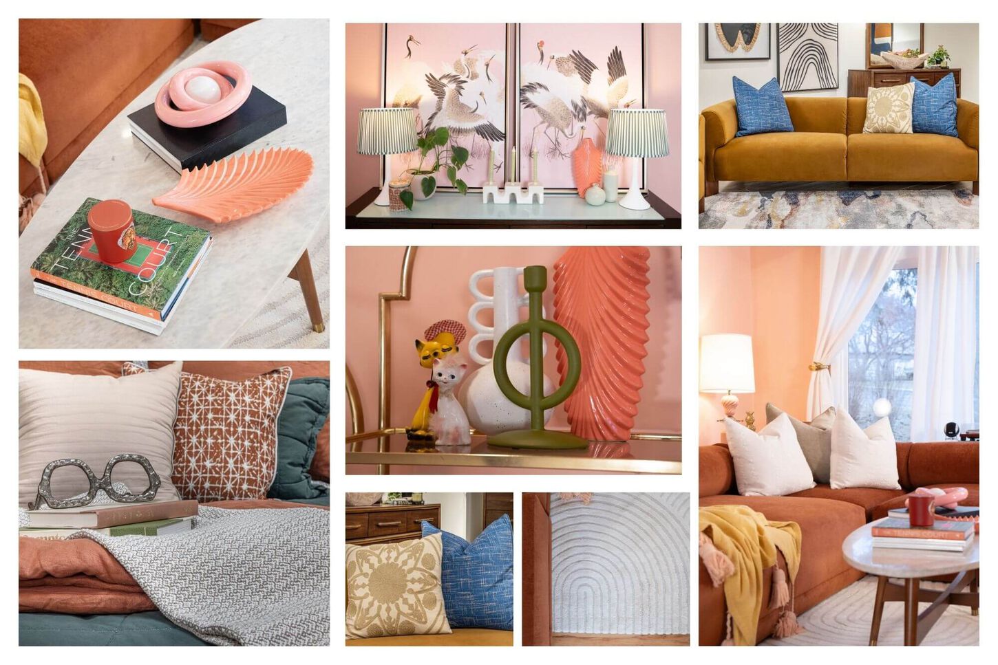 Collage of images from the 37b drop with Sarah