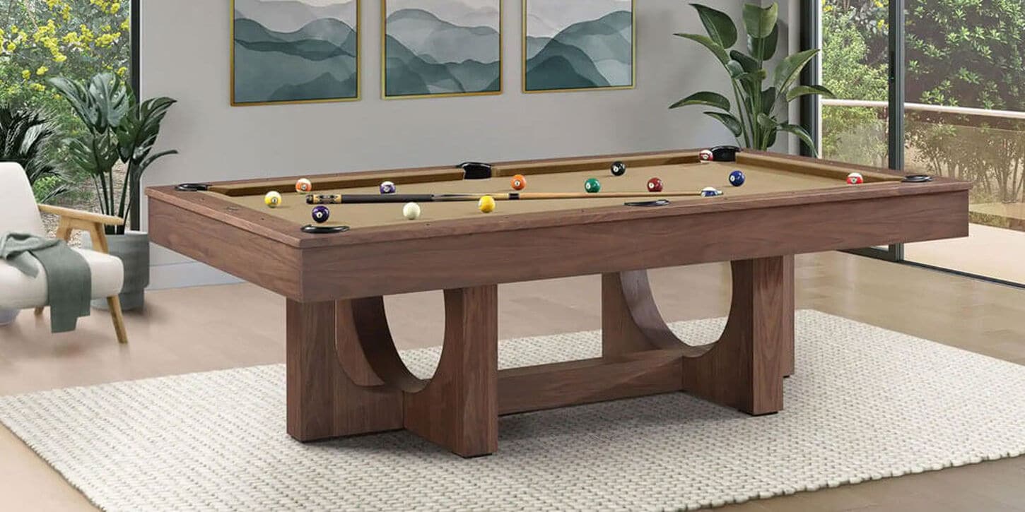 Imperial Rowan 8' Pool Table in Light Walnut