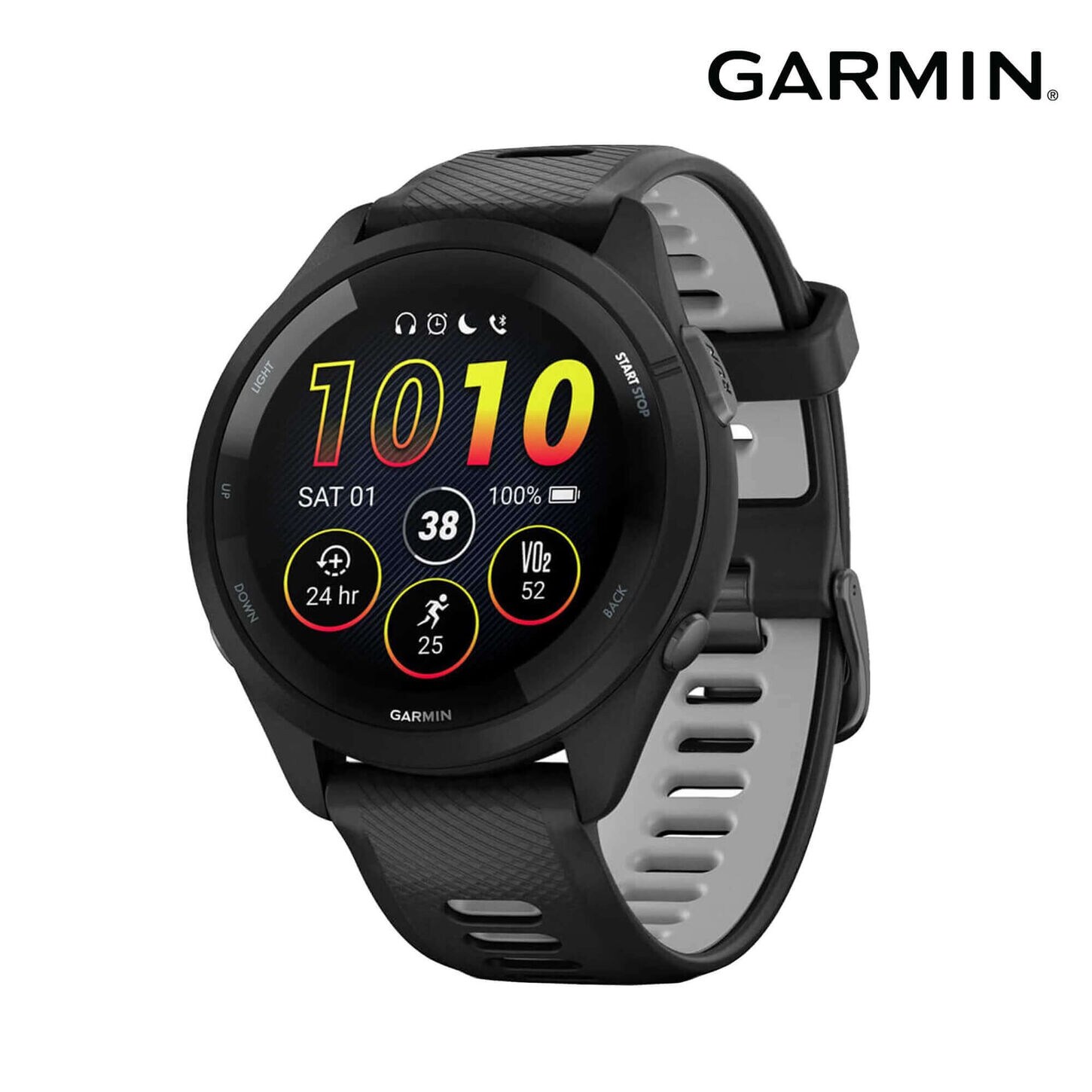 Garmin Forerunner 265 Smartwatch with Garmin logo