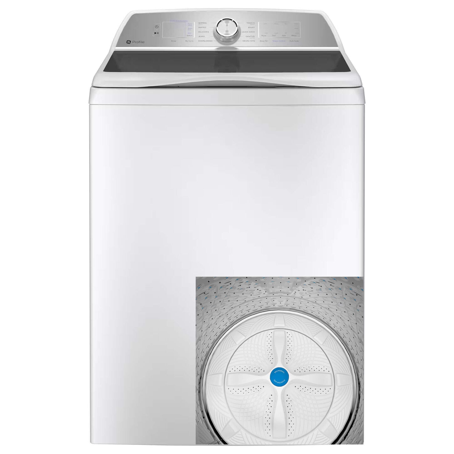 GE Profile 5 Cu. Ft. Top Load Washer with Impeller in White
