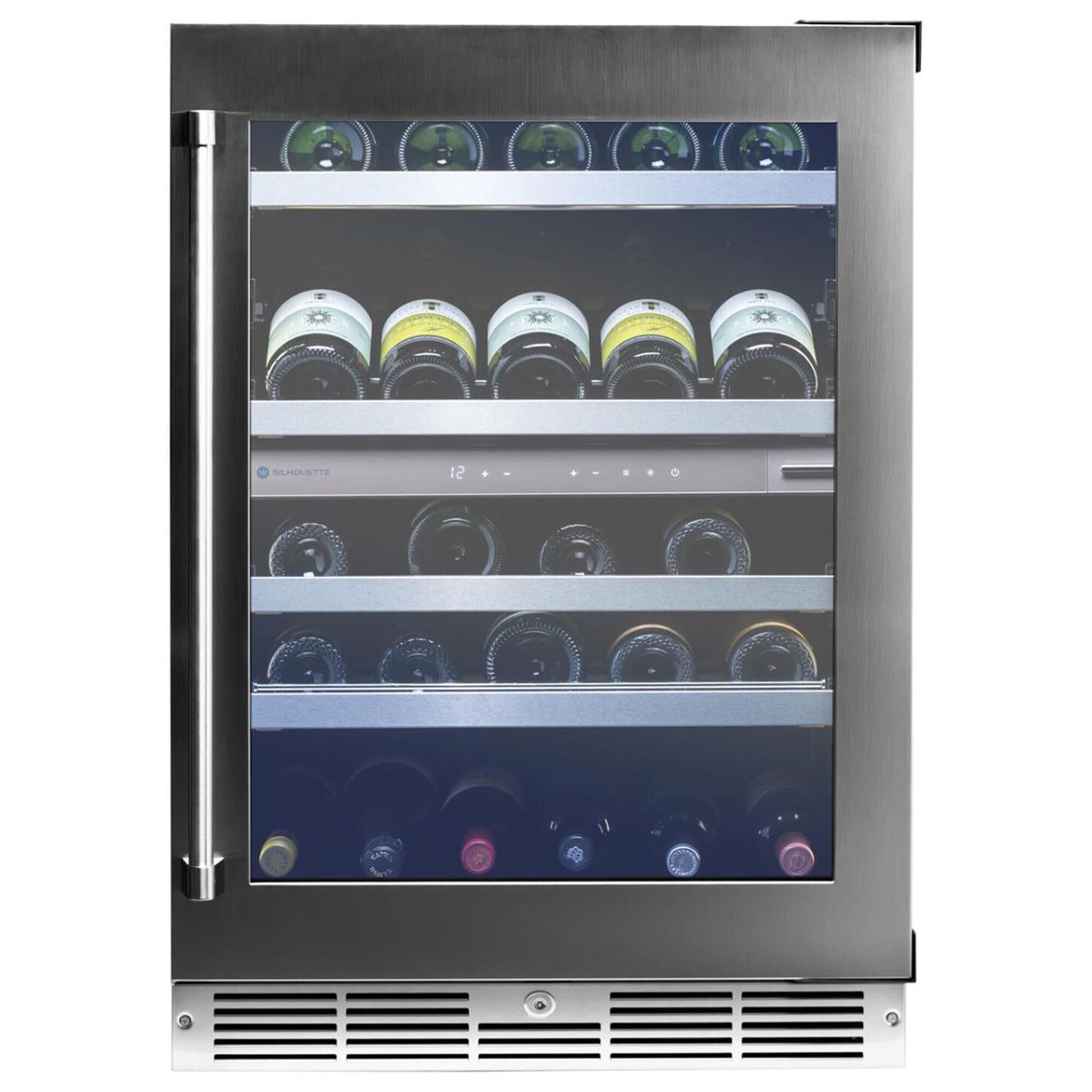 Danby Pro Gen 3 4.84 Cu. Ft. Built-in Wine Cellar in Stainless Steel