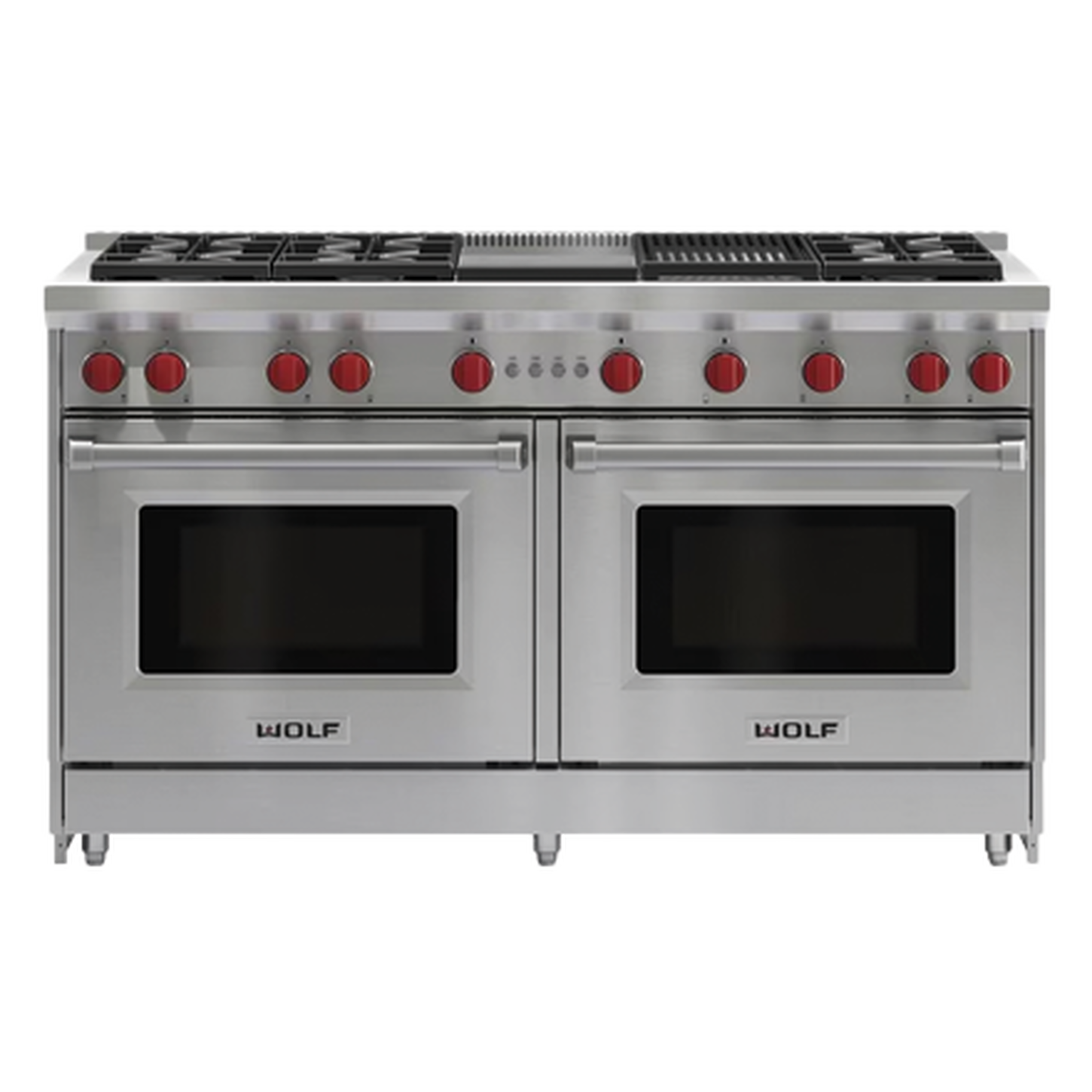 Luxury Gas Range in Stainless Steel