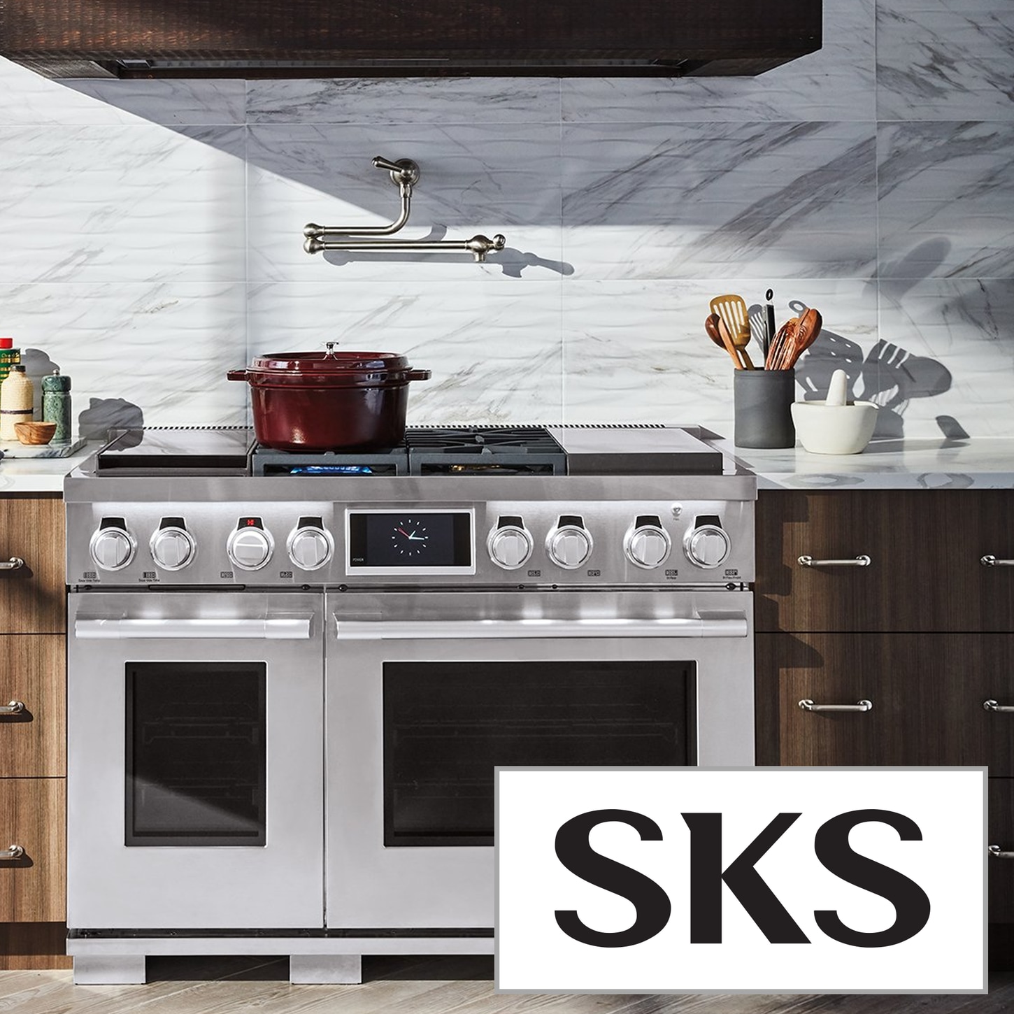 Signature Kitchen Suite Appliances and Logo