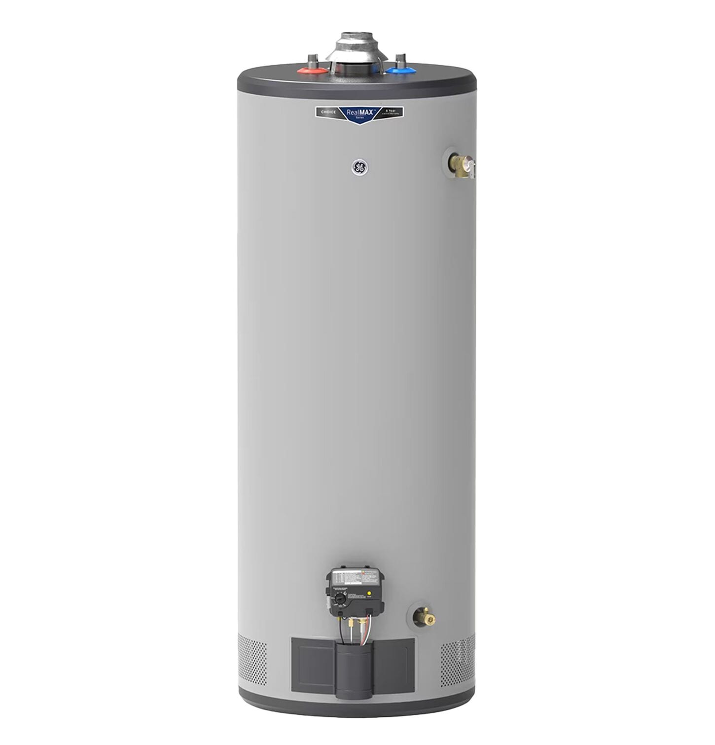GE Appliances RealMAX Choice 50-Gallon Tall Natural Gas Atmospheric Water Heater