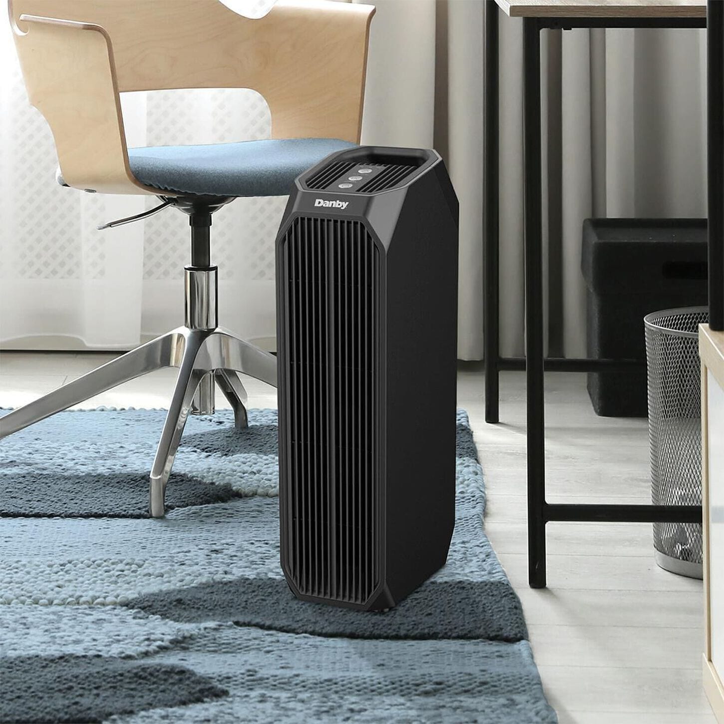 Danby Air Purifier for rooms up to 210 sq. ft in Black