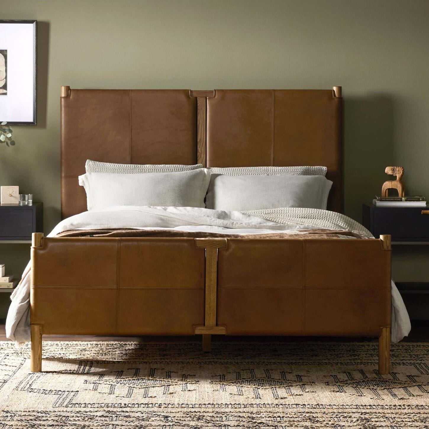 Four Hands Salado Platform Panel King Bed