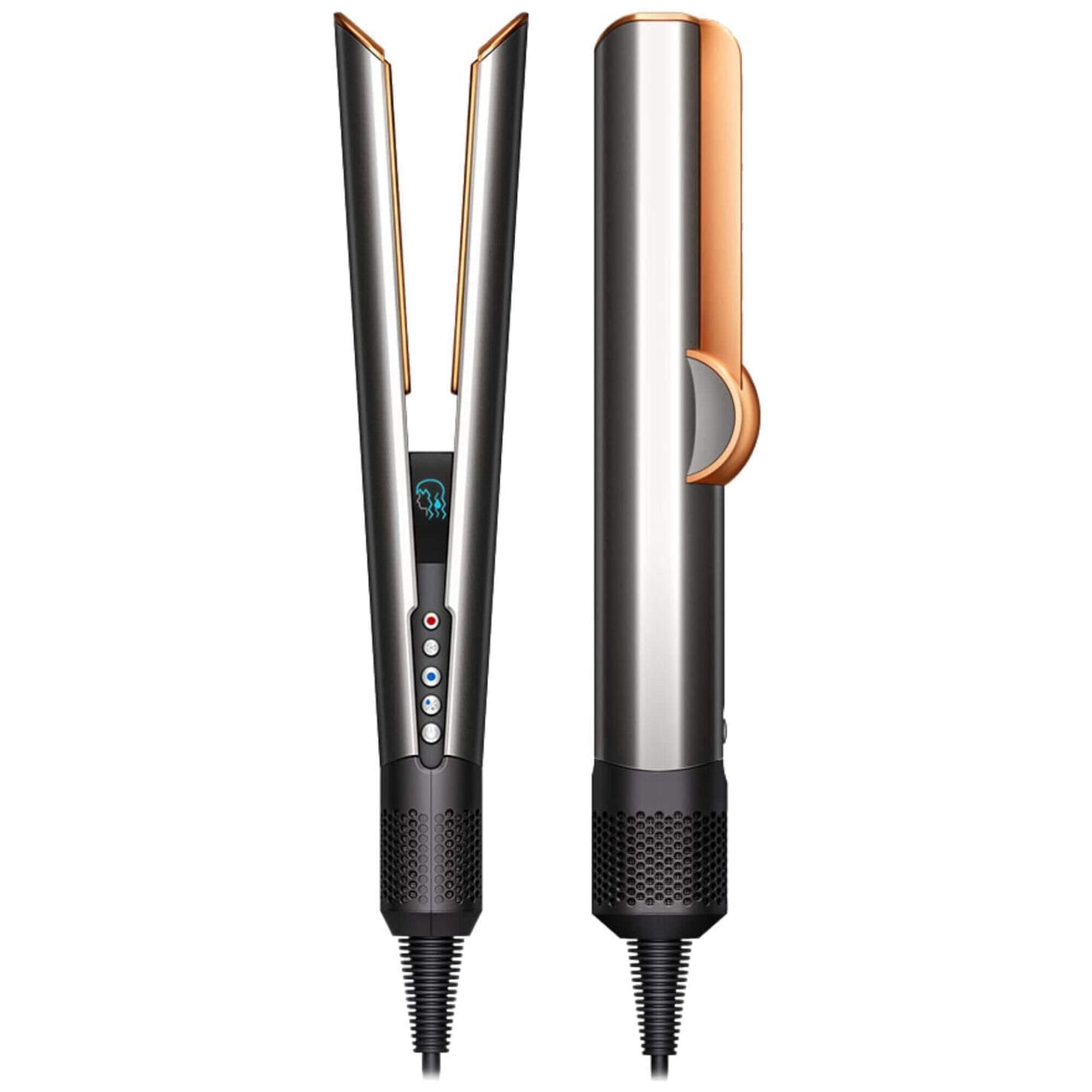 Dyson Airstrait Straightener In Nickel and Copper