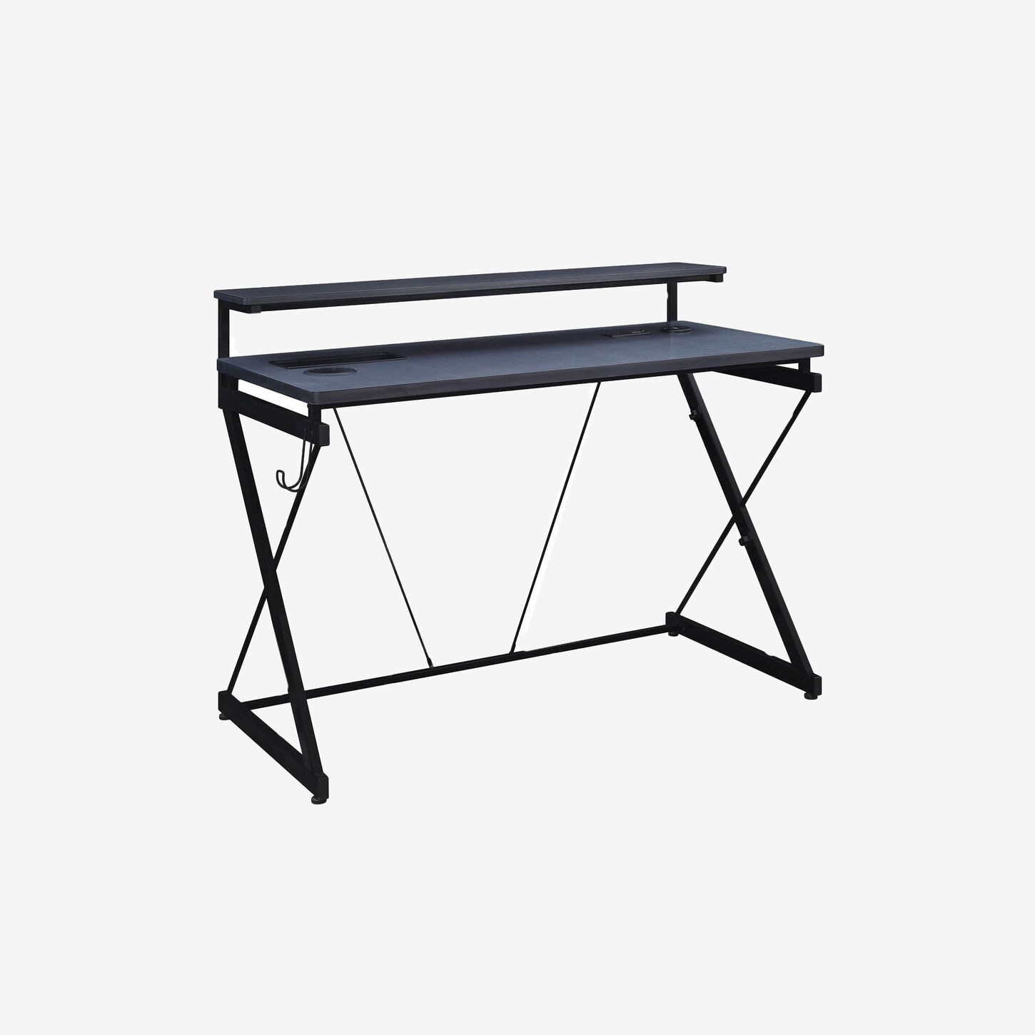 Valor Living Emulator Gaming Desk in Black