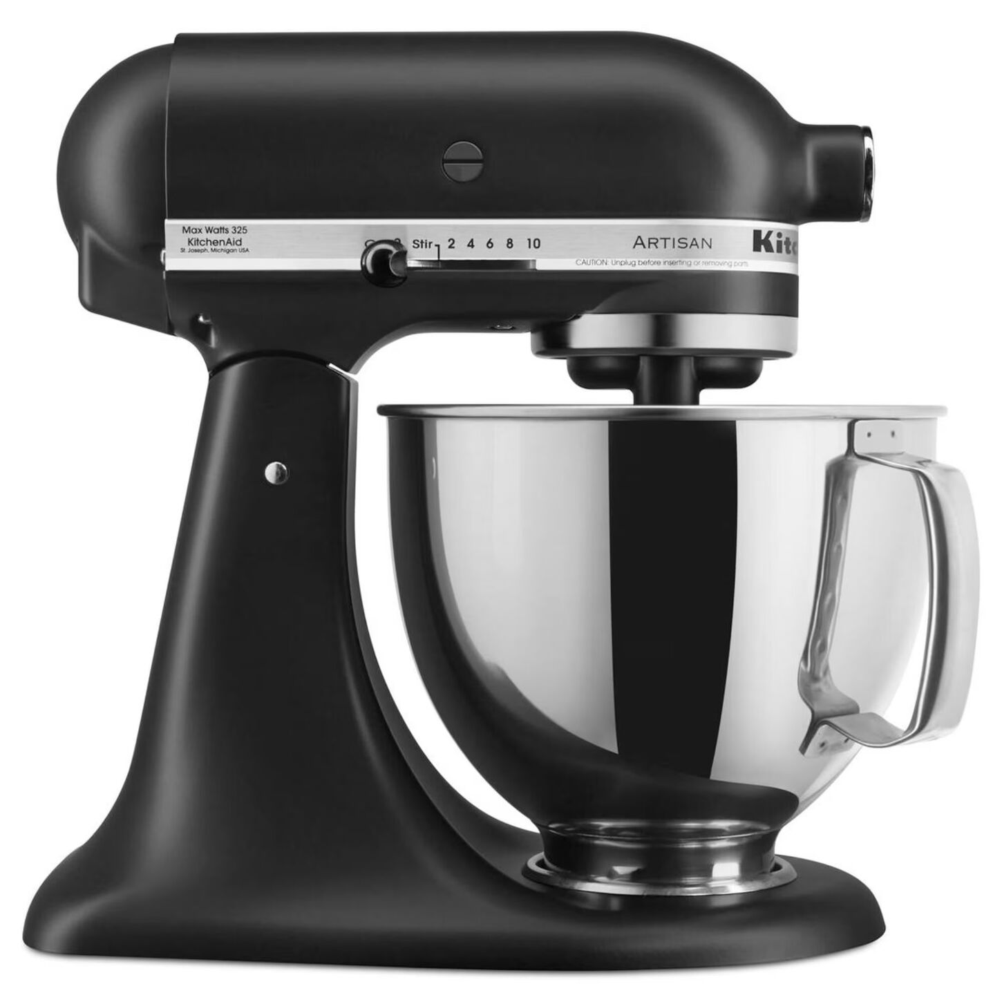 KitchenAid Artisan Series 5 Quart Tilt-Head Stand Mixer in Imperial Black