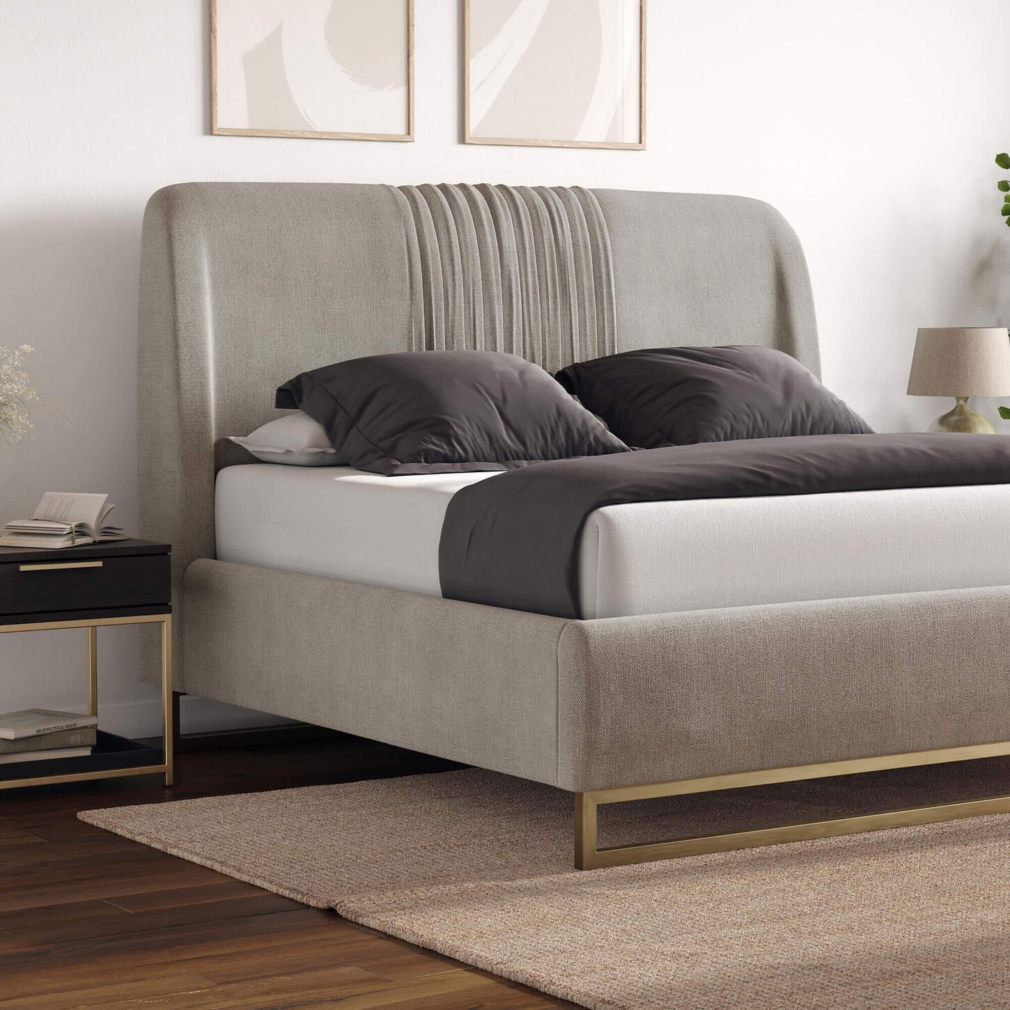 37B Mixt Nevin King Platform Bed