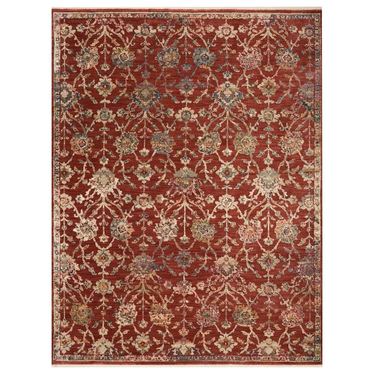 Loloi Giada GIA-05 3'7" x 5'7" Red Area Rug