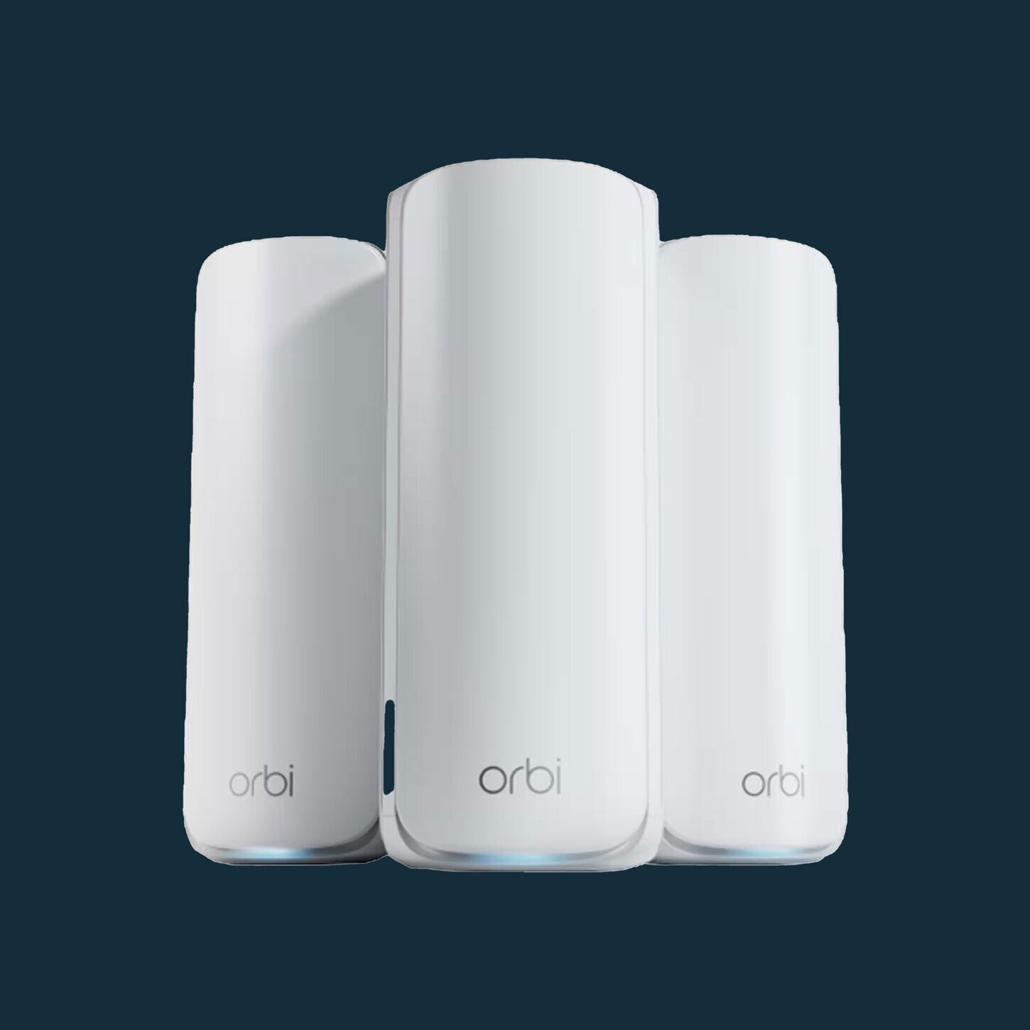 NETGEAR Orbi 770 Series 3-Pack Tri-Band Wi-Fi 7 Mesh Router in White