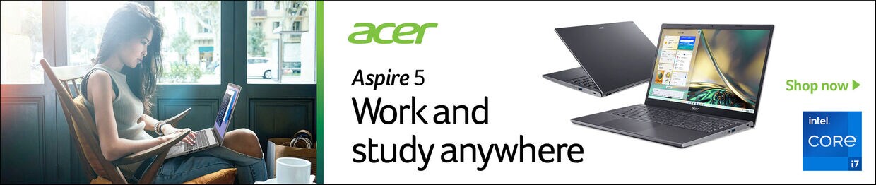 Acer Aspire Laptops | Work and study anywhere | Shop Now
