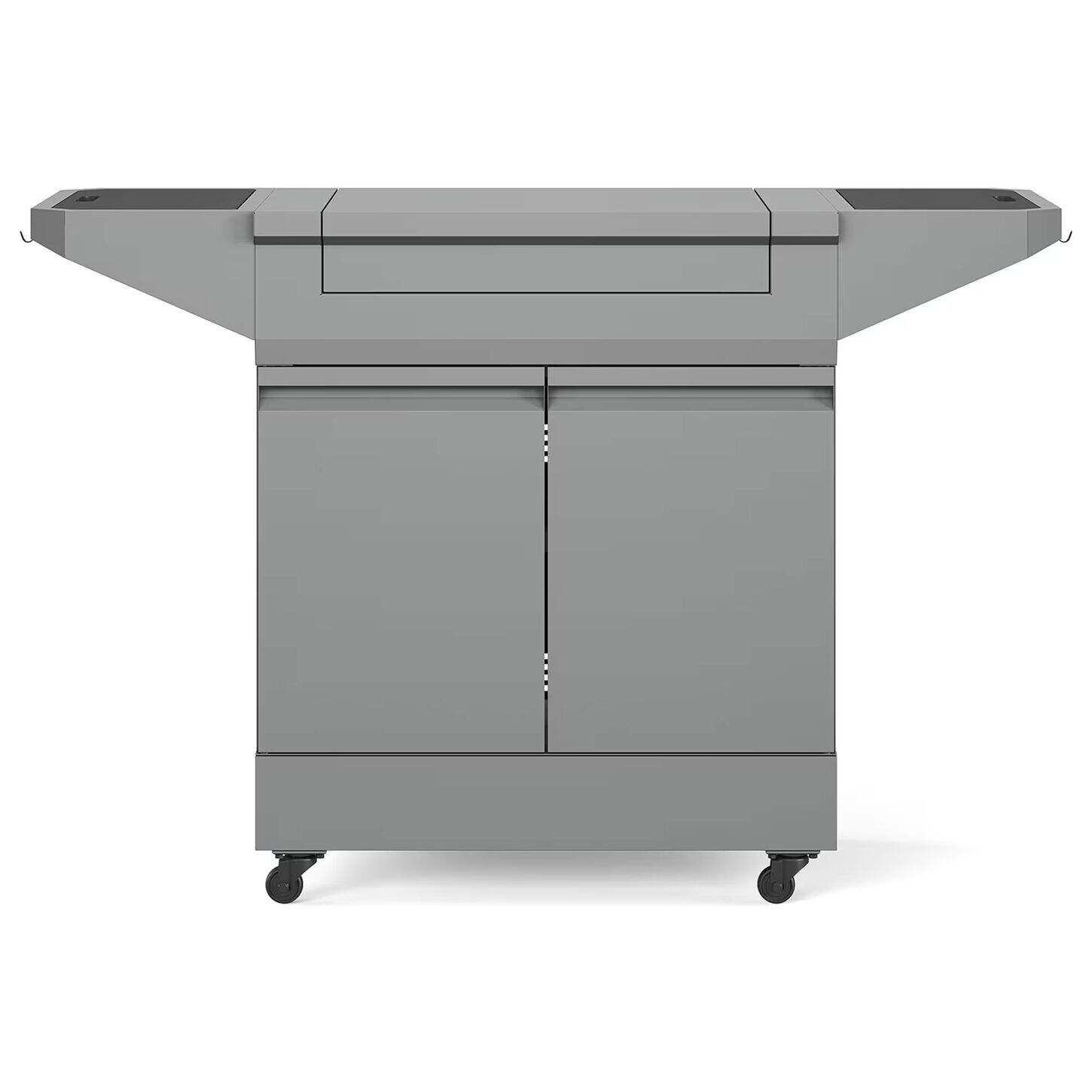 Tytus Emberwood Grill Cart in Gunmetal Gray