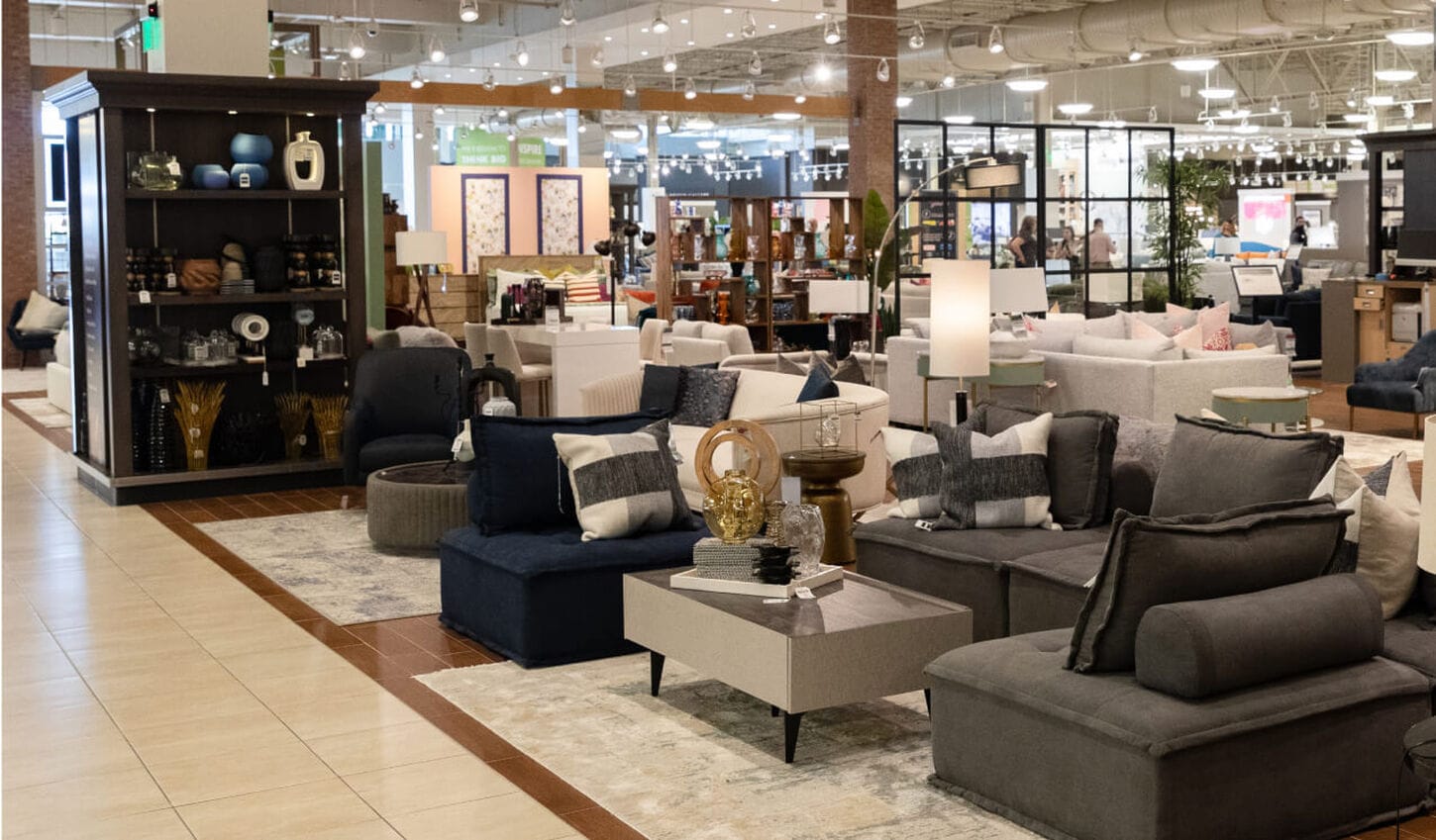Shopping furniture at NFM in Dallas-Fort Worth Texas