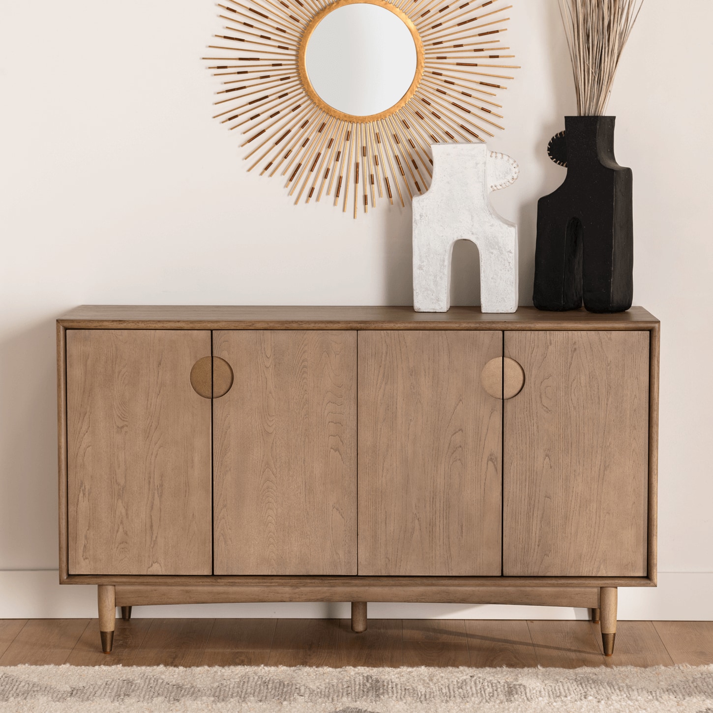 Medium Wood Sideboard