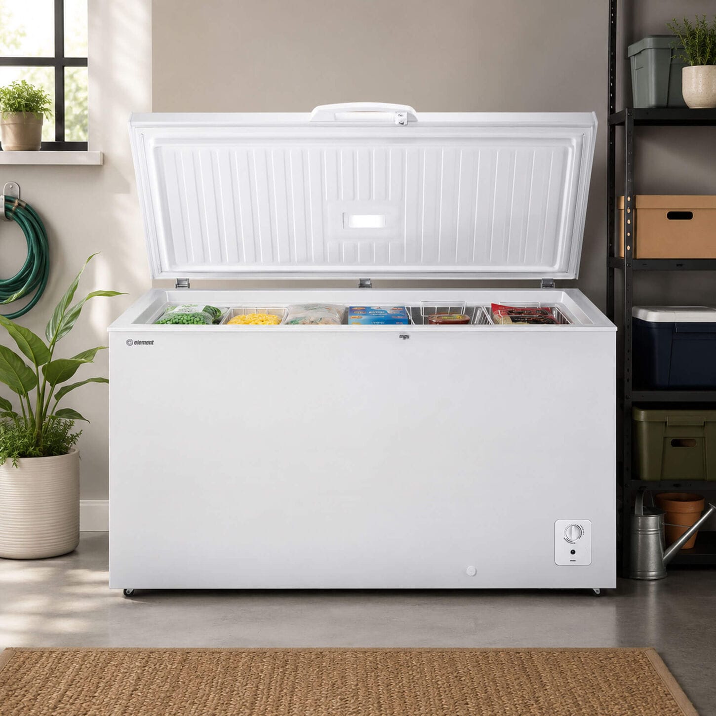 Element 10 Cu. Ft. Chest Freezer in White